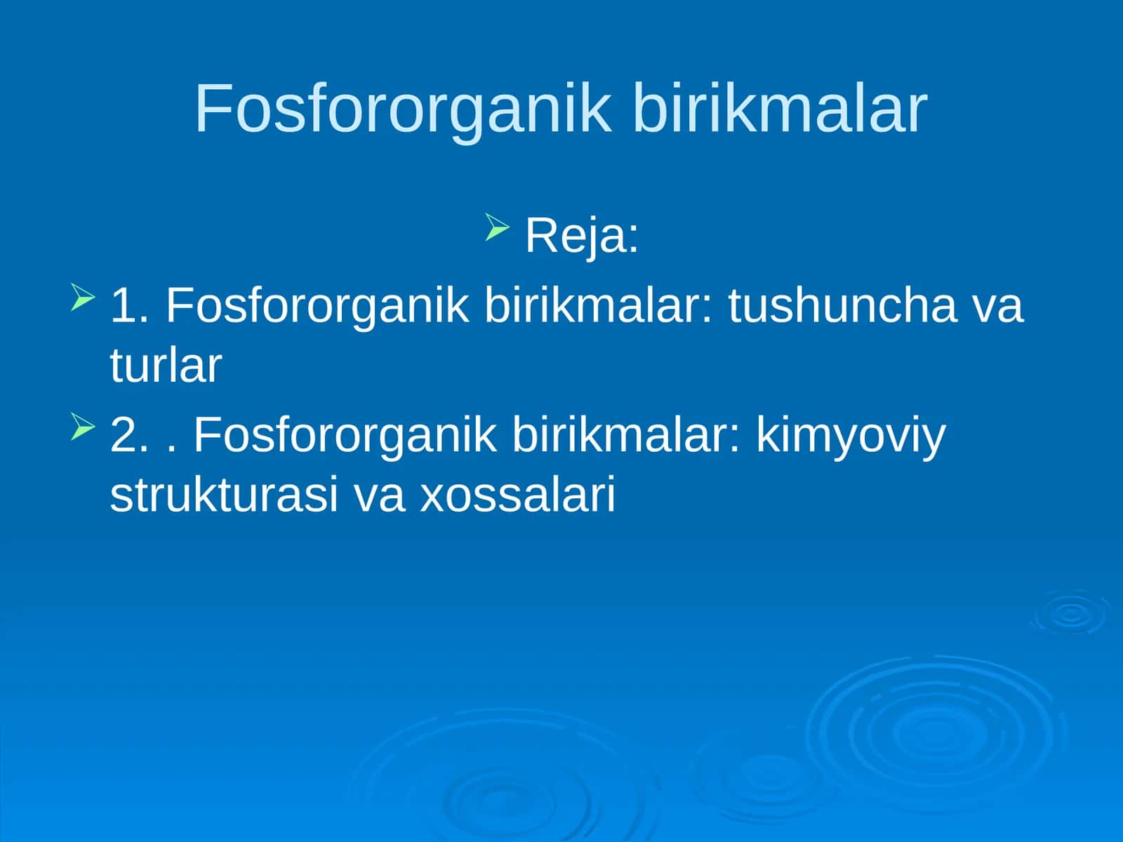 Fosfororganik birikmalar