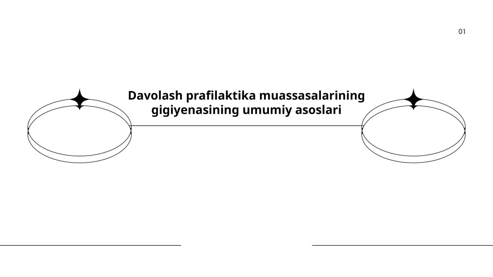 Davolash prafilaktika muassasalarining gigiyenasining umumiy asoslari