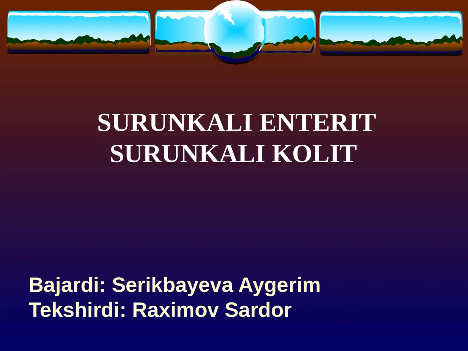 SURUNKALI ENTERIT SURUNKALI KOLIT