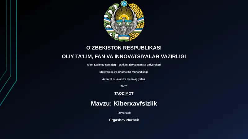 Kiberxavfsizlik