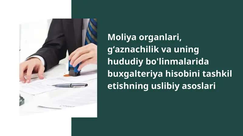 Moliya Organlari Faoliyatini Yanada Takomillashtirish Chora-Tadbirlari