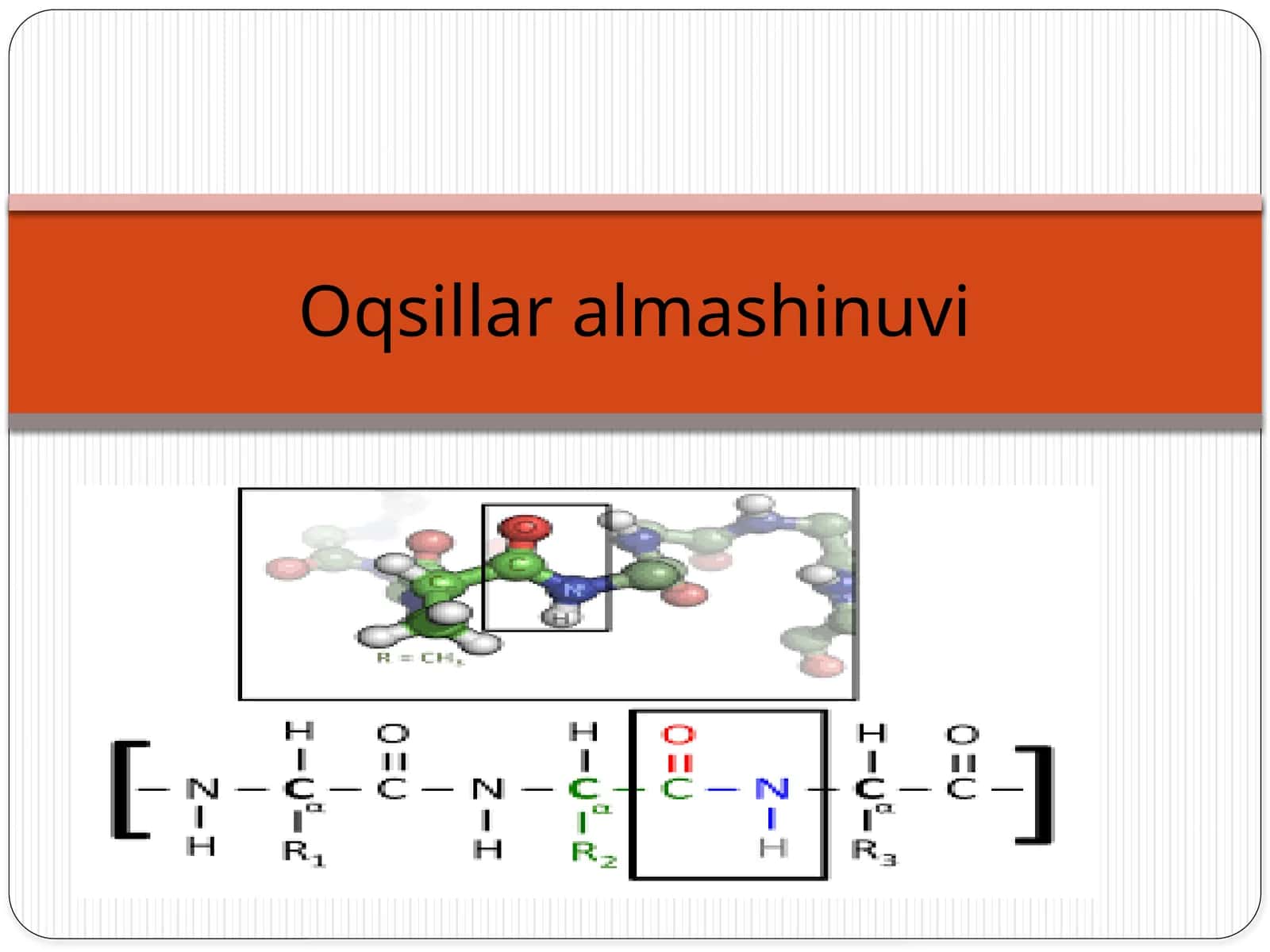 Oqsillar almashinuvi