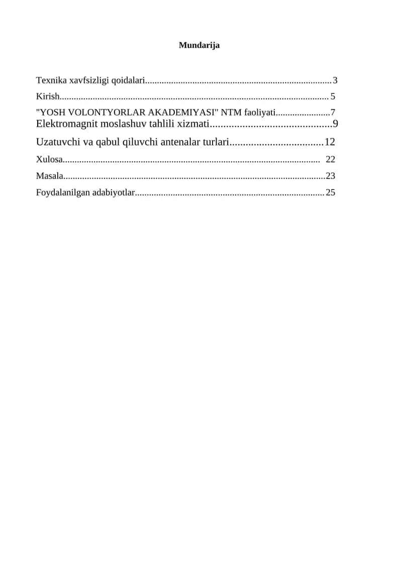 Texnika xavfsizligi qoidalari