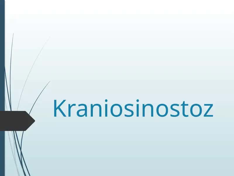 Kraniosinostoz