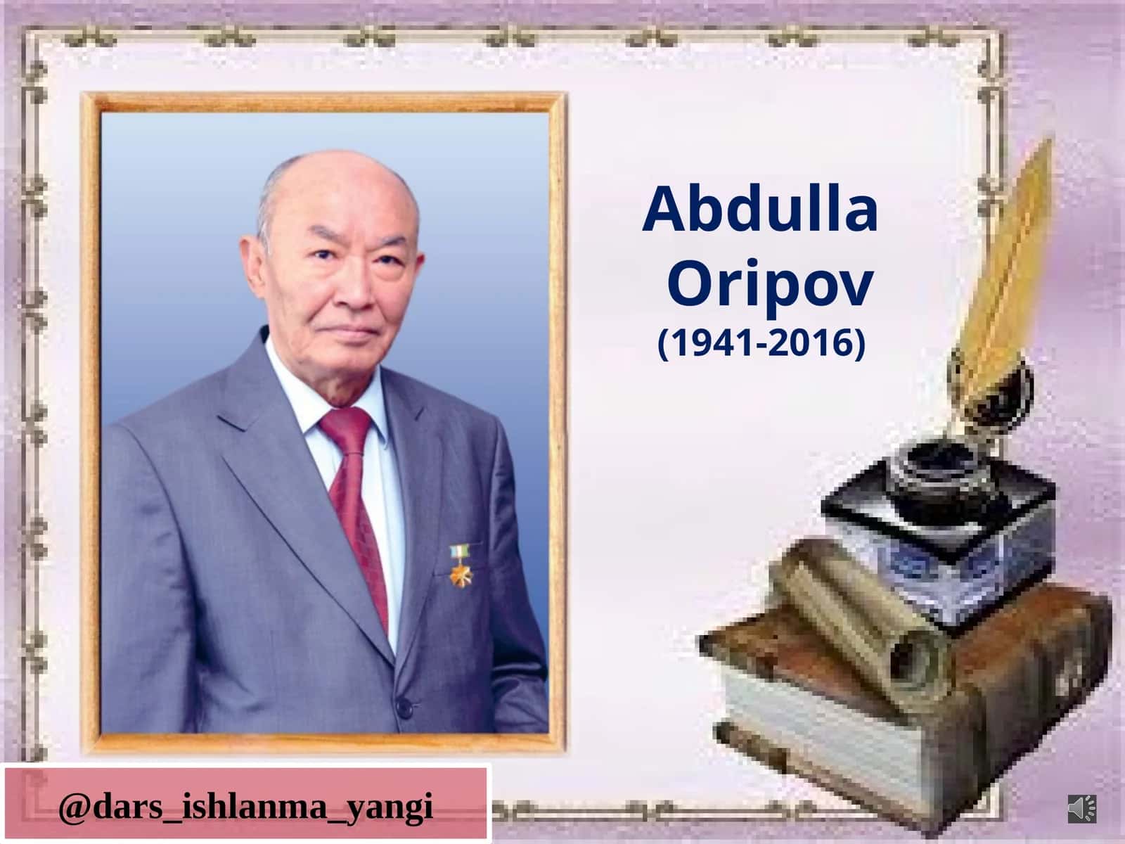 Abdulla Oripov