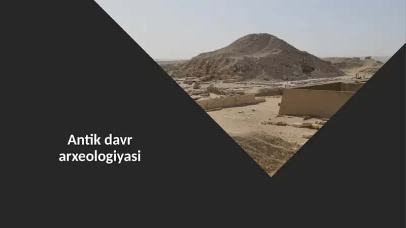 Antik davr arxeologiyasi