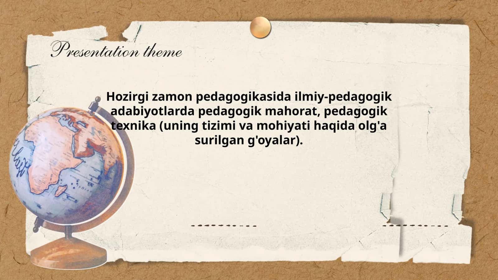 Hozirgi zamon pedagogikasida ilmiy-pedagogik adabiyotlarda pedagogik mahorat, pedagogik texnika (uning tizimi va mohiyati haqida olg'a surilgan g'oyalar)