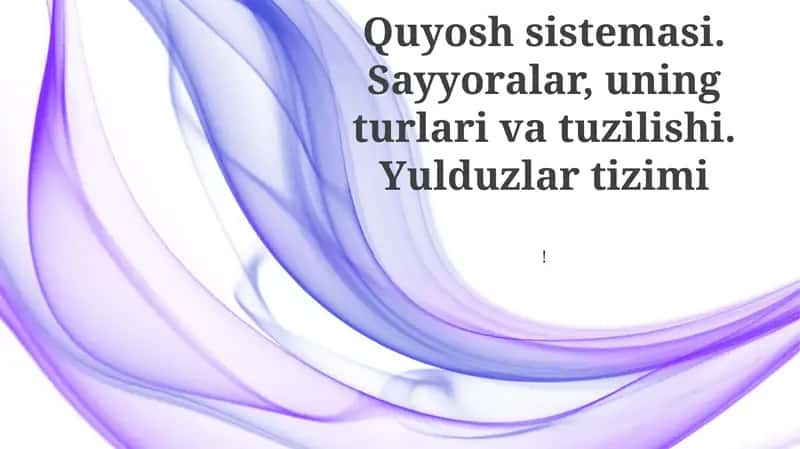 Yulduzlar tizimi