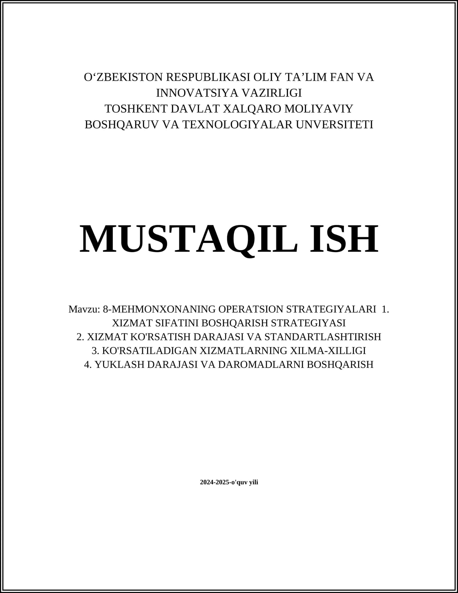 Ekologik barqarorlik va yashil tashabbuslar