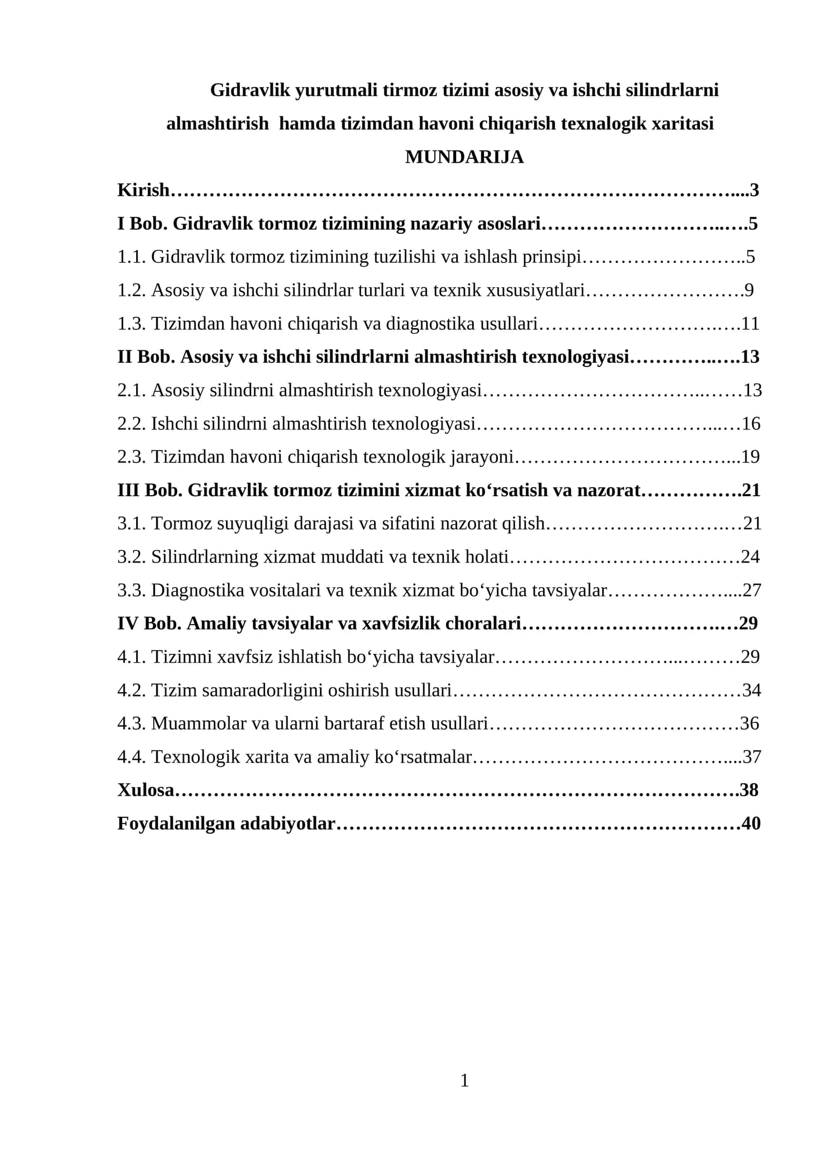 Gidravlik yurutmali tirmoz tizimi