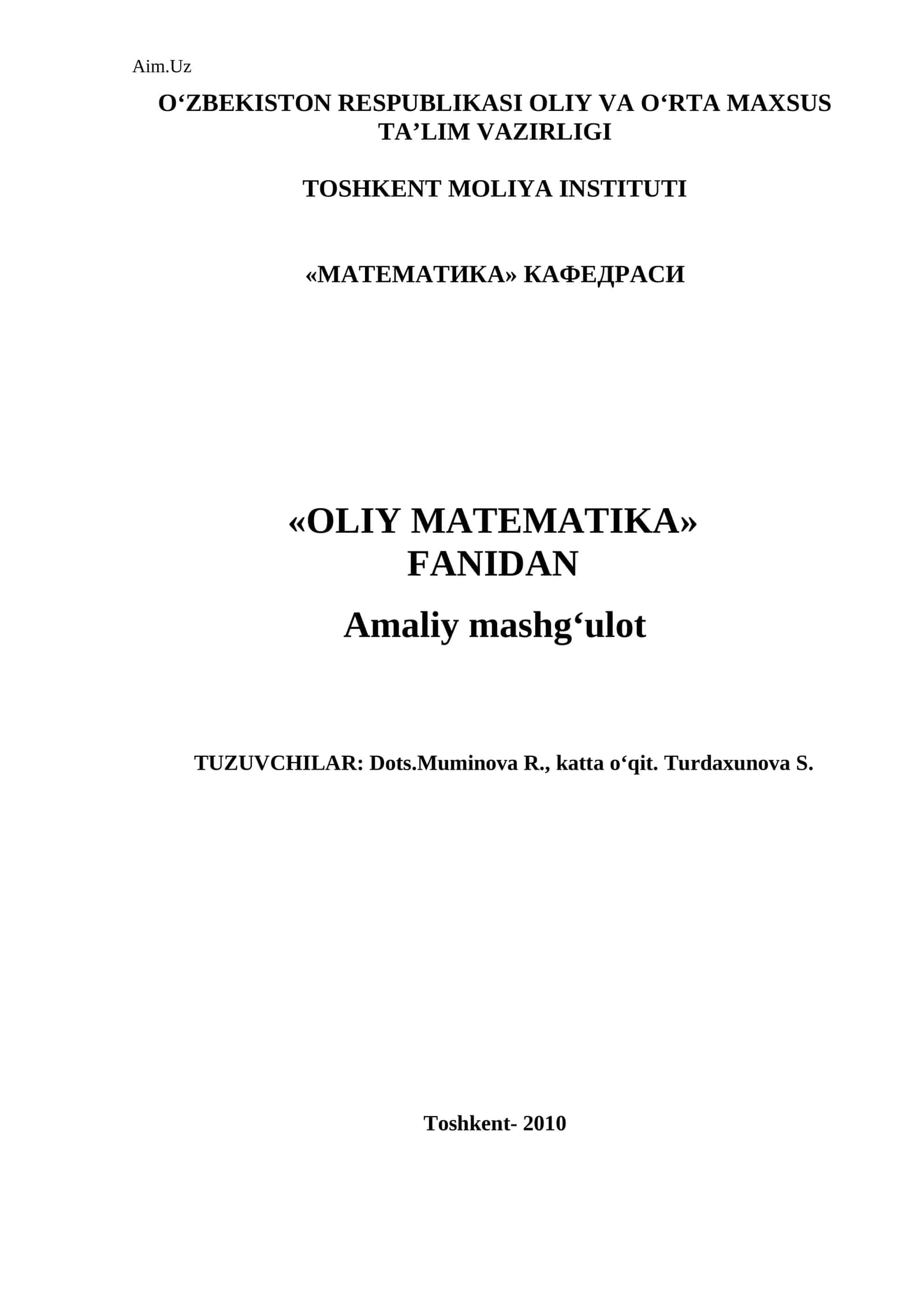 Chiziqli algebra usullarining iqtisodiy modellari