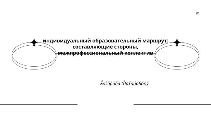 Индивидуальный образовательный маршрут