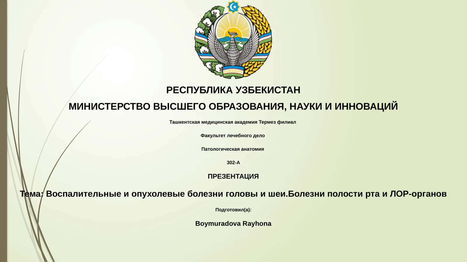 Патологическая анатомия
