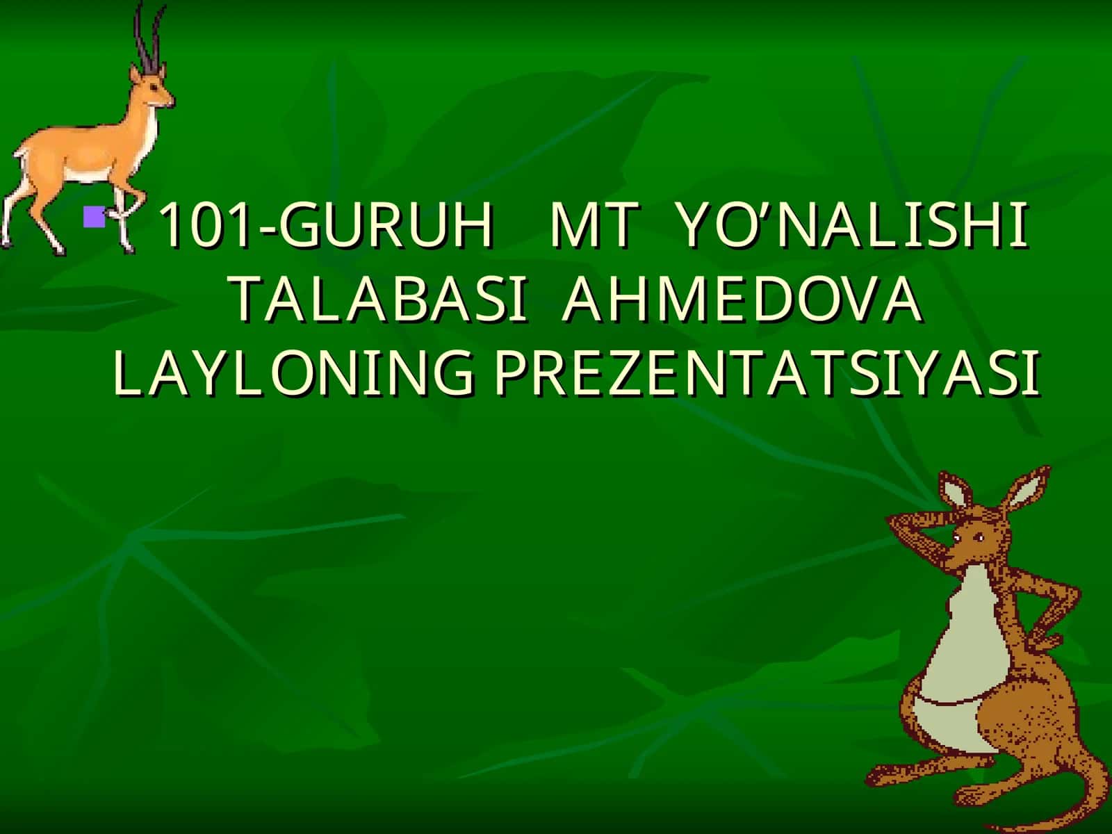 o‘zbekistonda tabiatni muxofaza kilish, tabiiy resurslardan oqilona foydalanish.