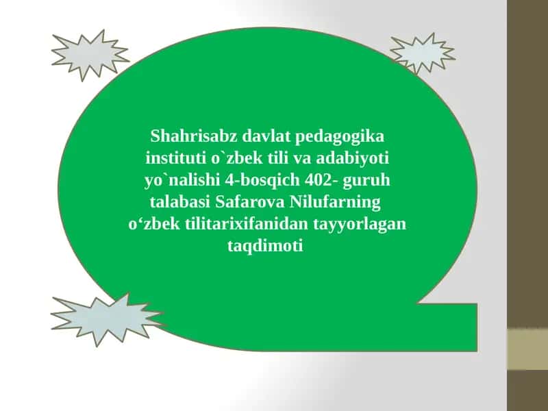 Turkiy manbalarda sonlarning ifodalanishi