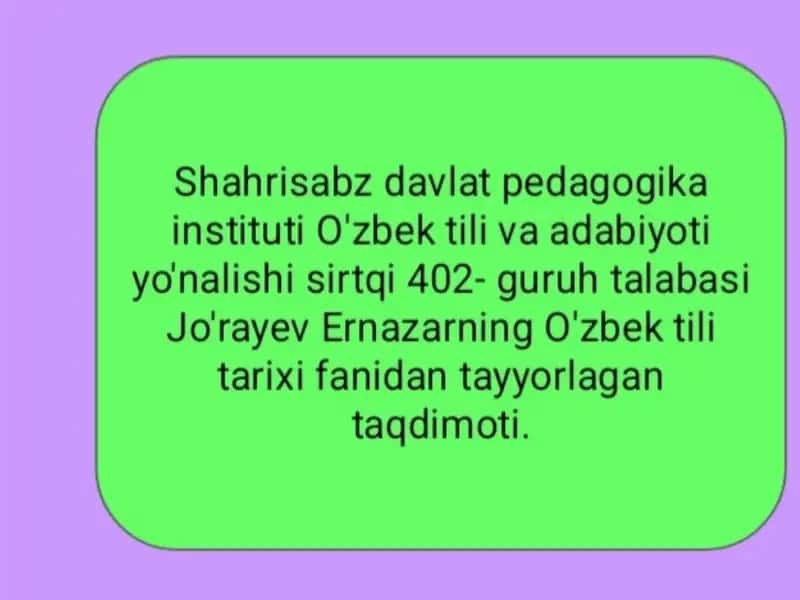 Furqat shoirining hayoti va ijodi
