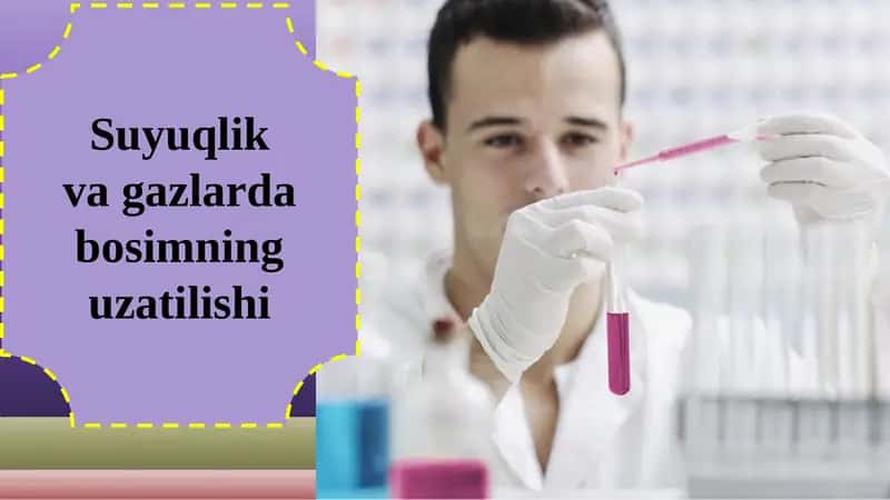 Suyuqlikvagazlardabosimninguzatilishi