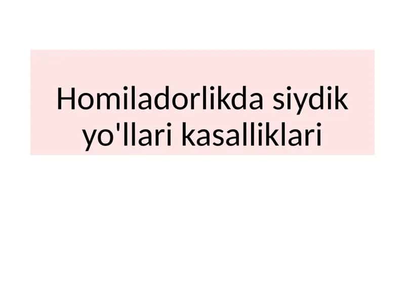 Simptomsiz bakteriuriya
