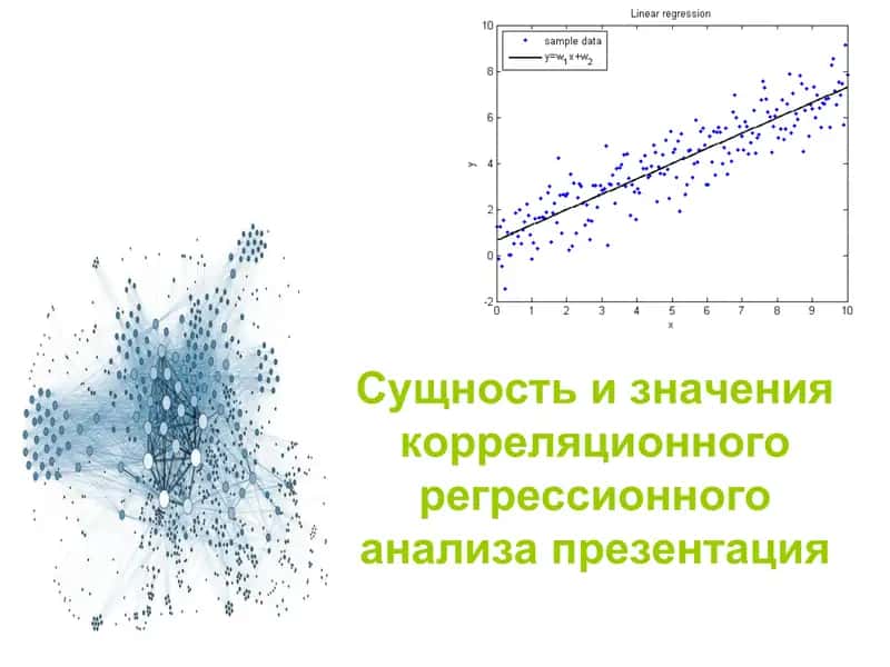 Корреляционный регрессион анализ