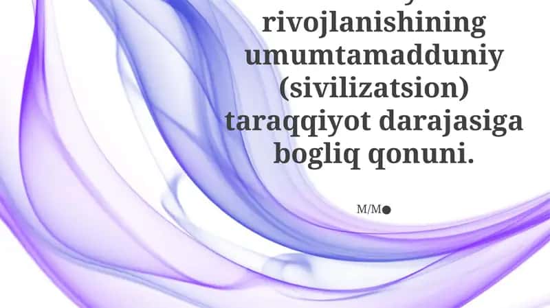 Manaviyat rivojlanishi
