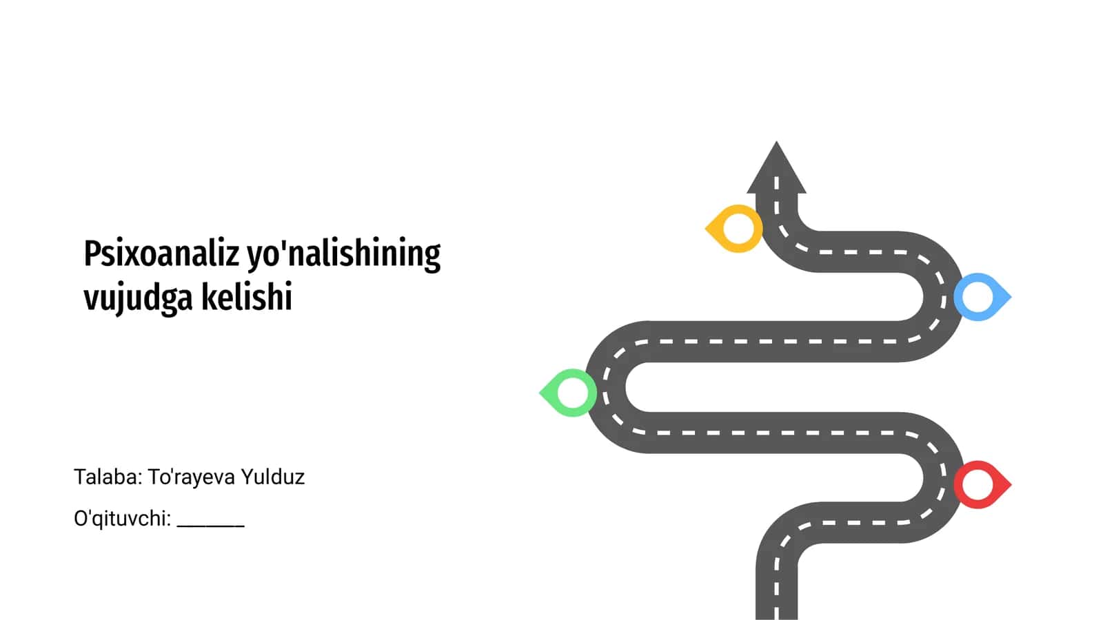 Psixoanaliz yo'nalishining vujudga kelishi