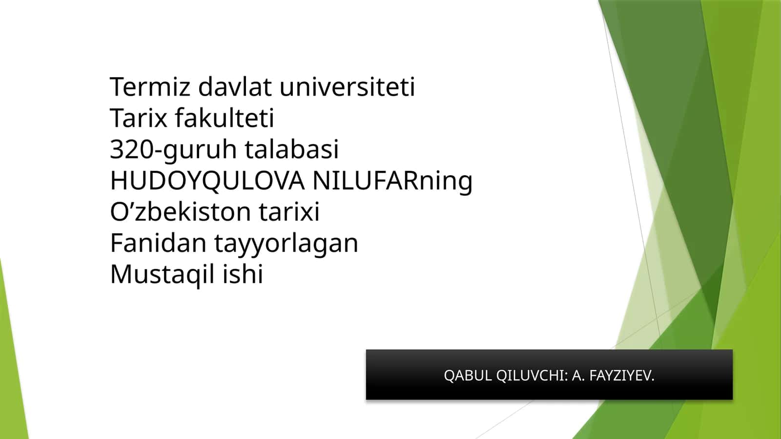 SOVET HOKIMIYATINING O’ZBEKISTONDAGI QATOG’ONLIK SIYOSATI