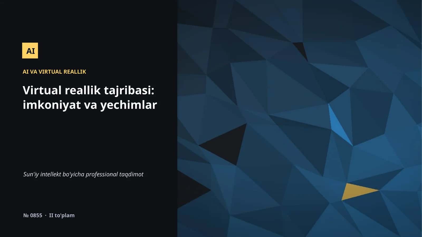 AI VA VIRTUAL REALLIK
