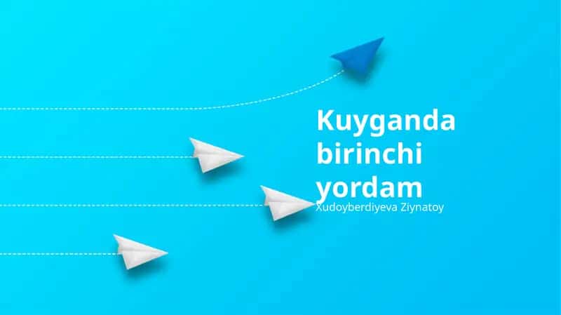 Kuyganda birinchi yordam