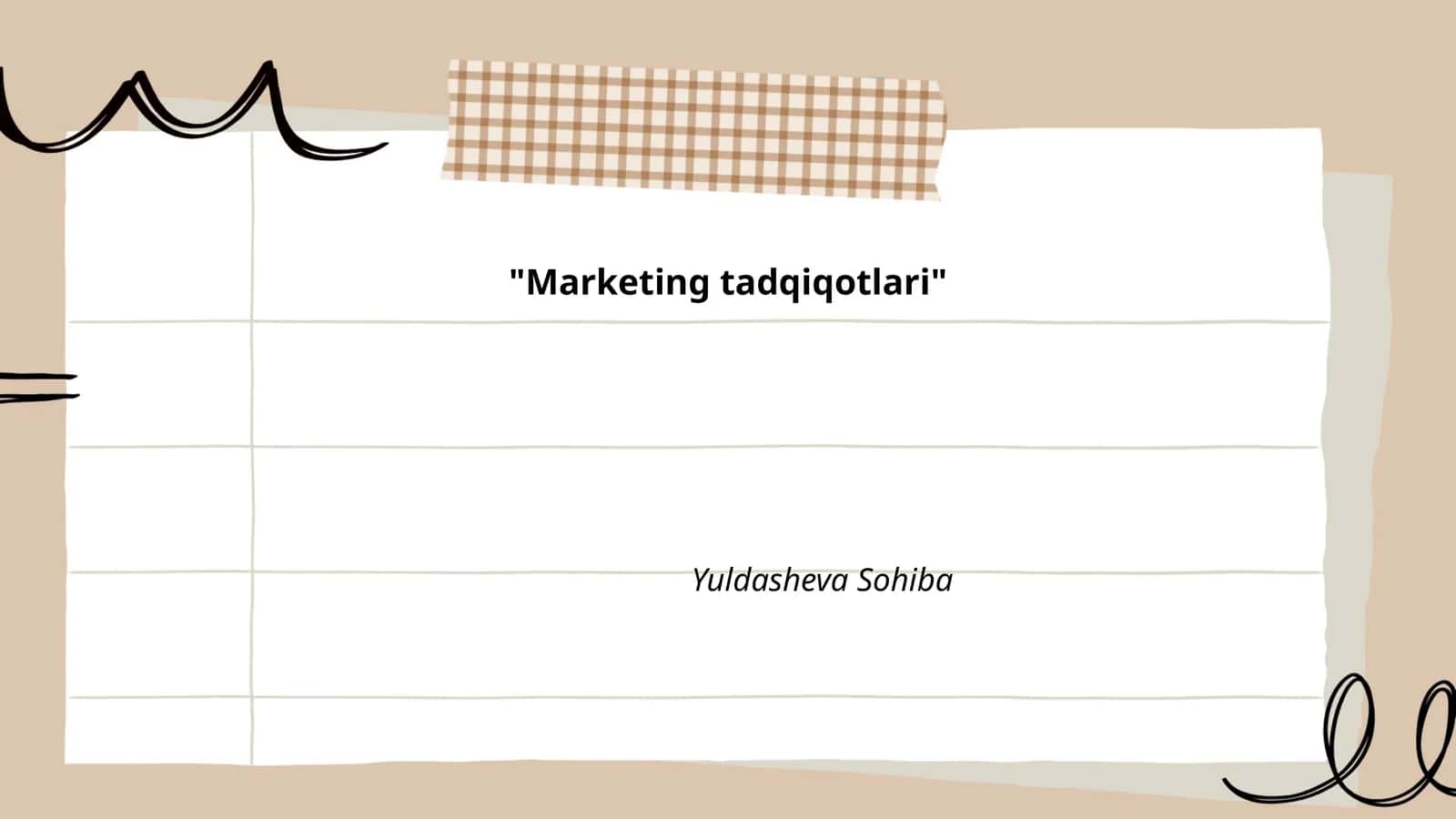Marketing tadqiqotlari