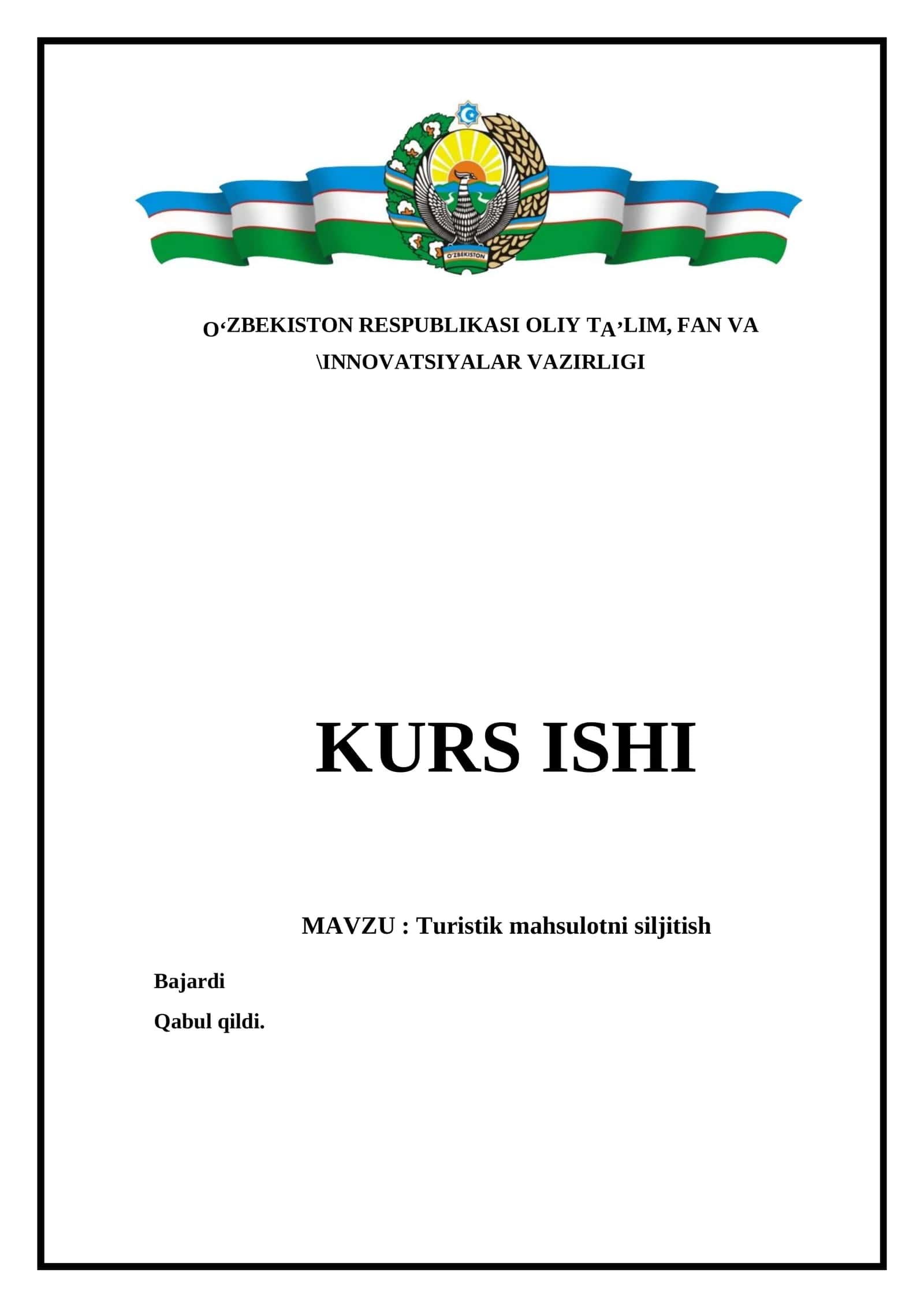 Turistik mahsulotni siljitish