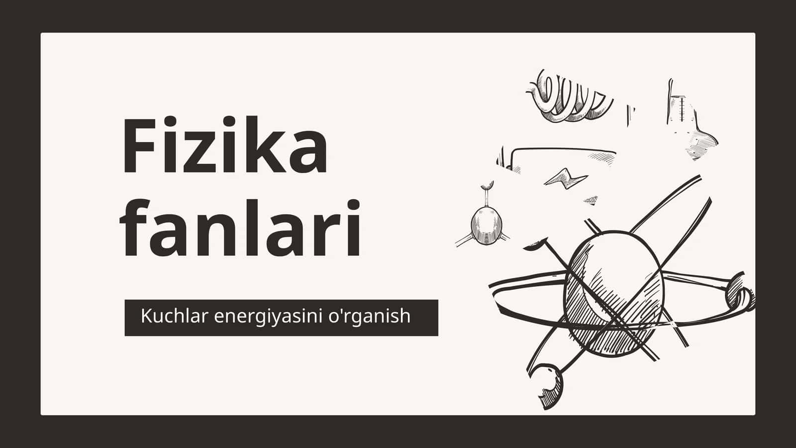 Fizika fanlari