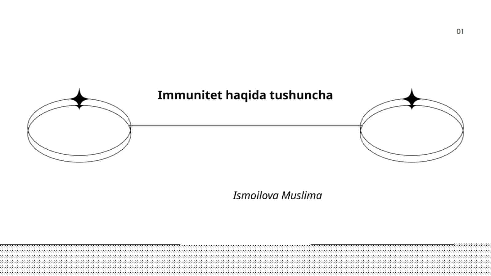 Immunitet haqida tushuncha
