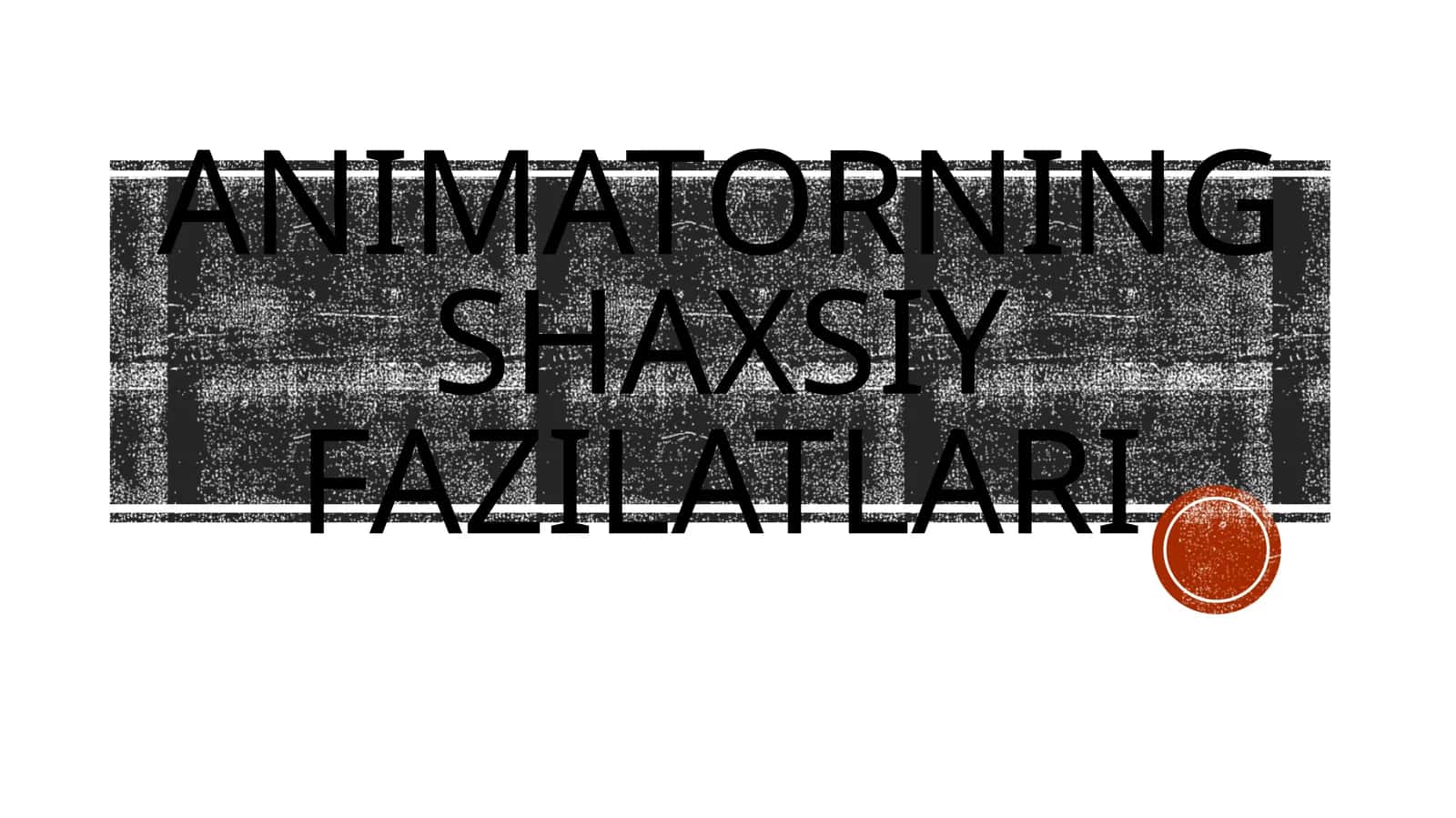Animatsiya mehmonxona xizmati
