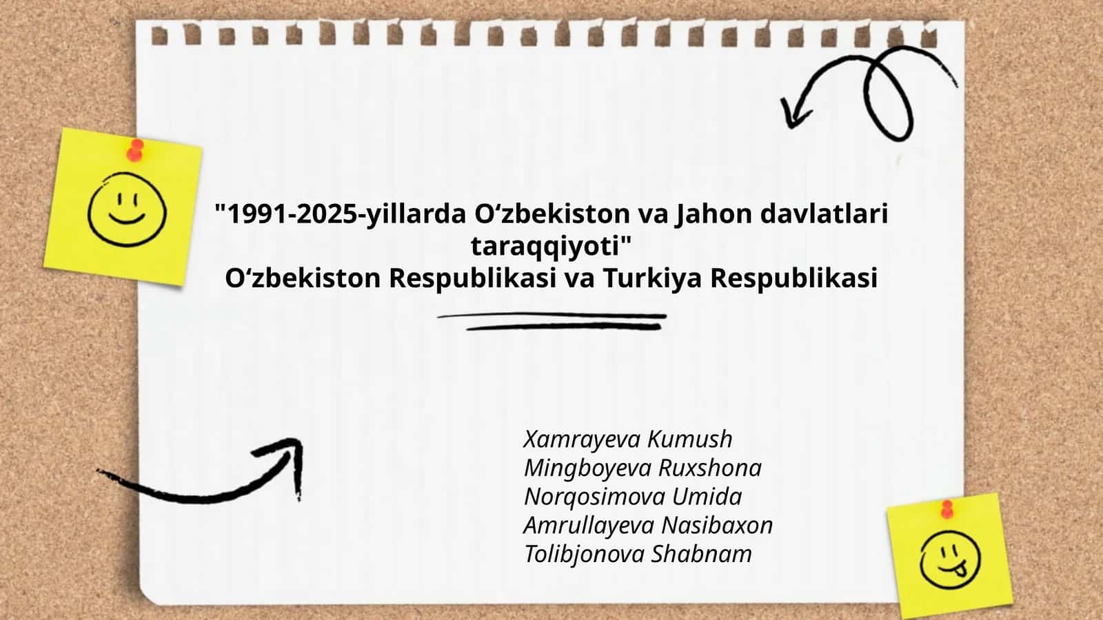 1991-2025-yillarda Oʻzbekiston va Jahon davlatlari taraqqiyoti