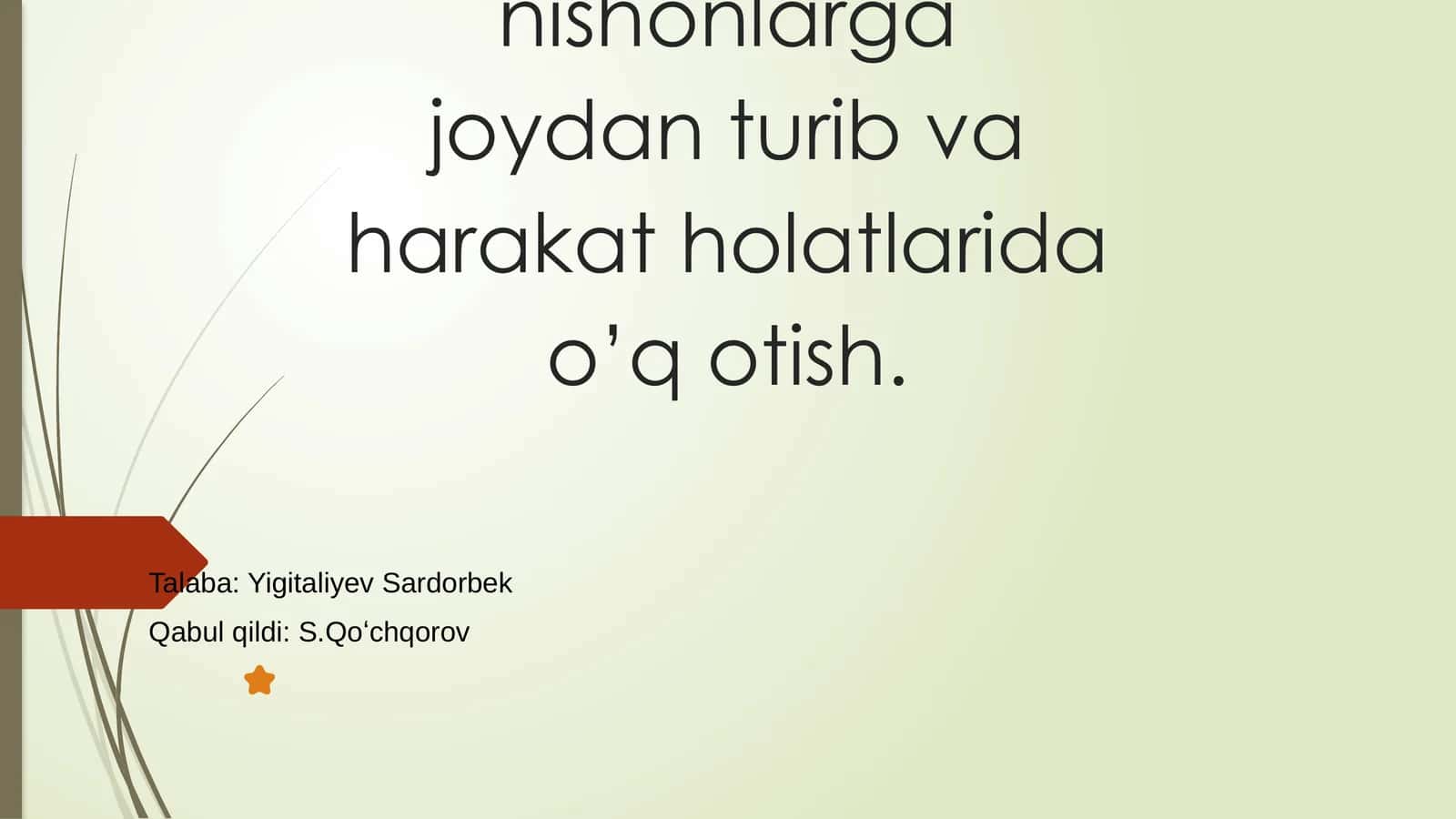 Otishma fizikasini tushunish