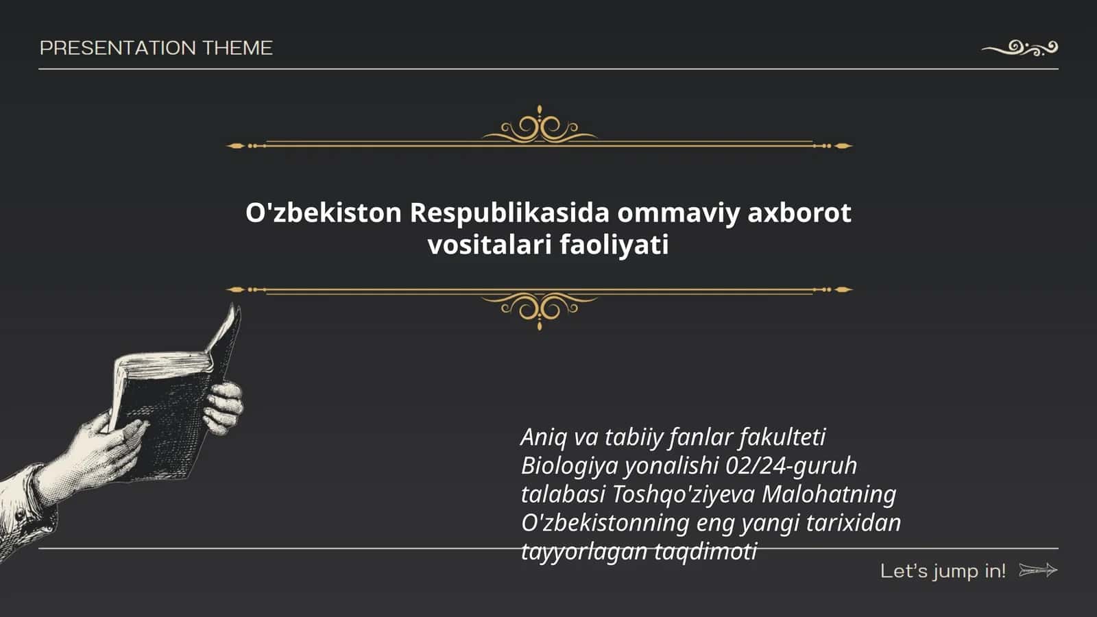 O'zbekistonning eng yangi tarixi