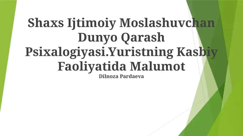 Kognitiv moslashuvchanlik psixologiyasi