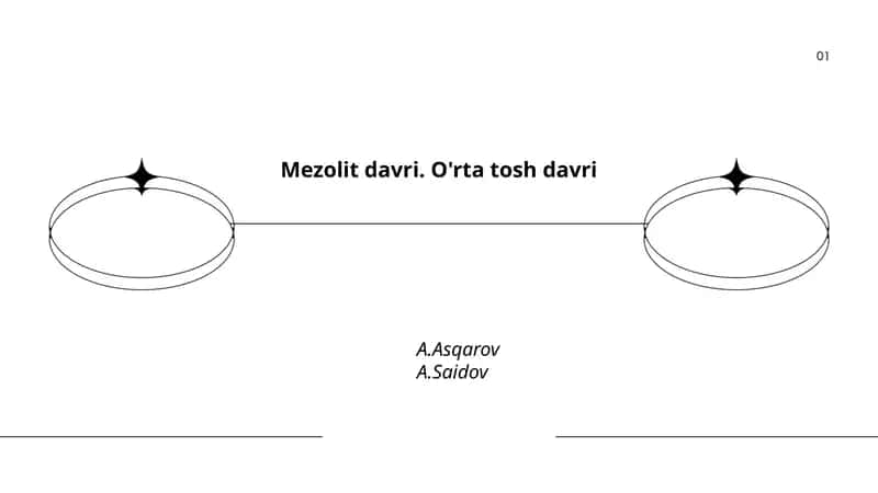 Mezolit davri. O'rta tosh davri