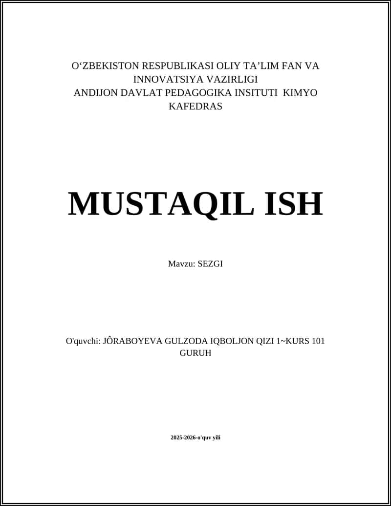 SEZGI