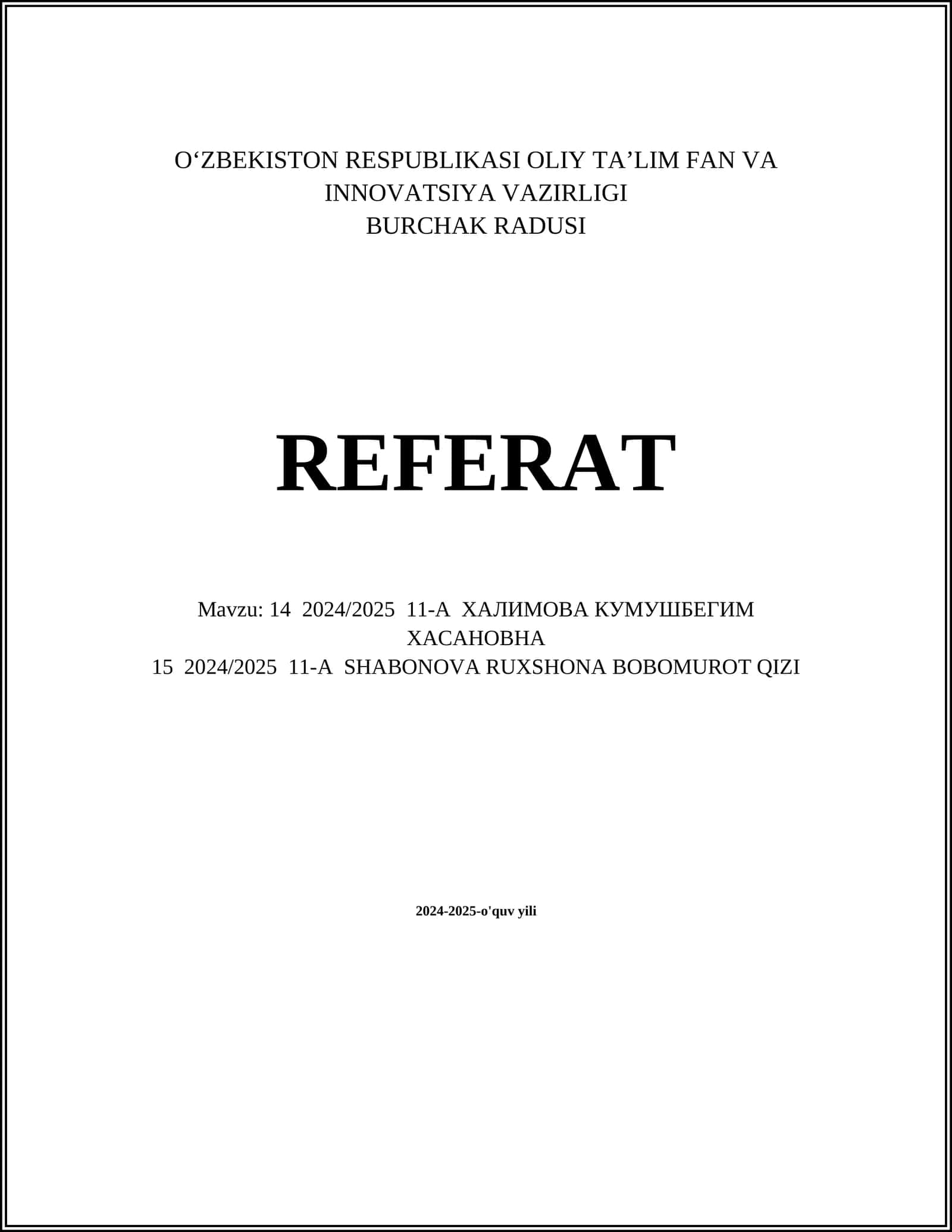 O'zbekiston tarixi