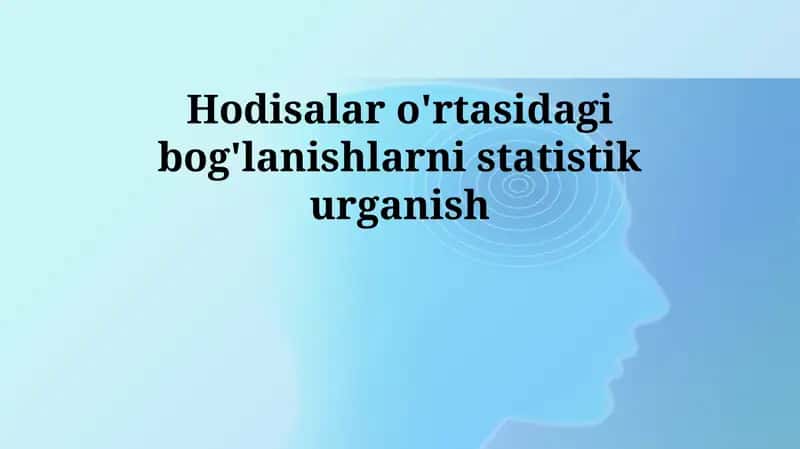 Statistik urganish