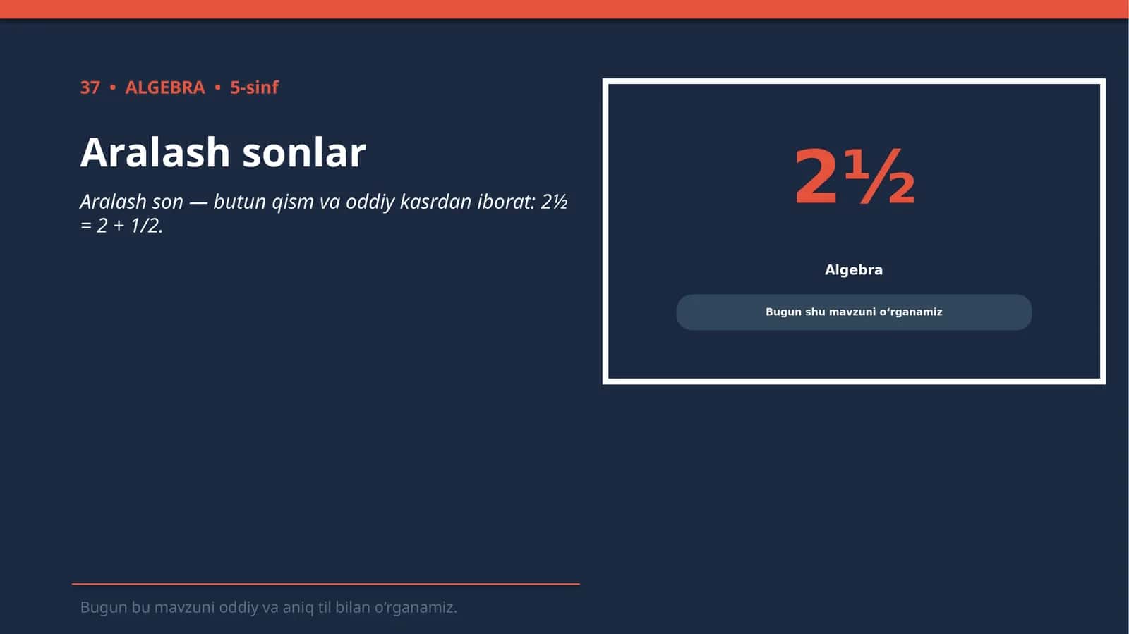 Aralash sonlar