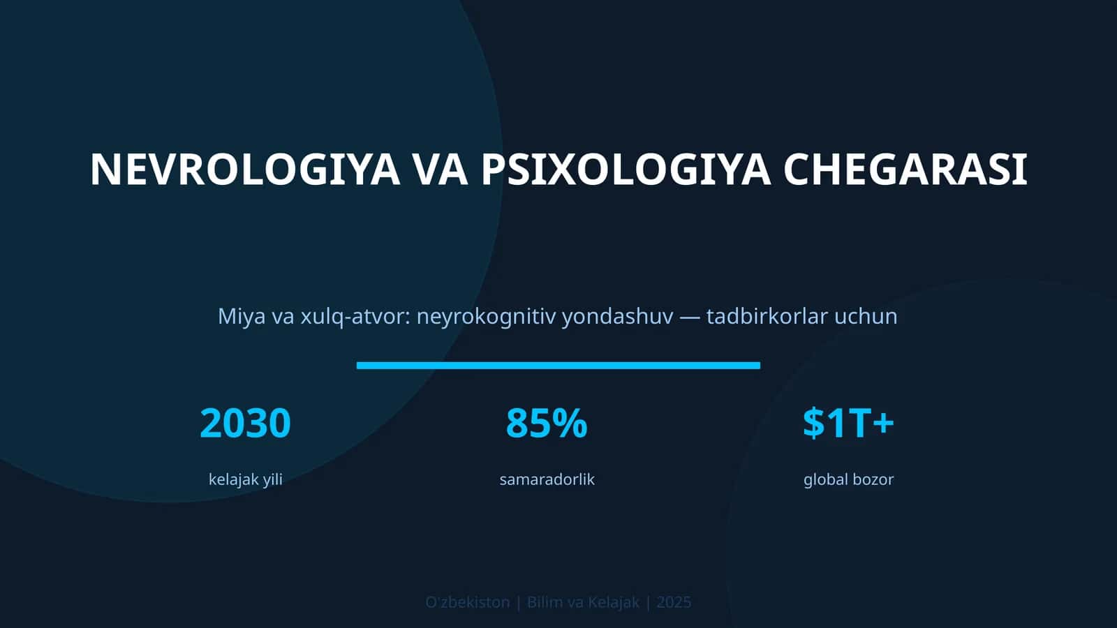 NEVROLOGIYA VA PSIXOLOGIYA CHEGARASI