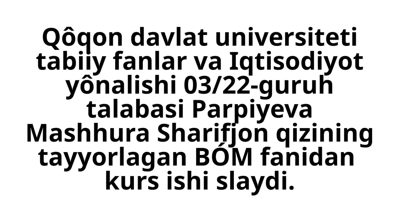 LABORATORIYA ISHLARI JARAYONIDA O`QUVCHILARDA QO`L MEHNATI KO‘NIKMALARINI RIVIJLANTIRISH