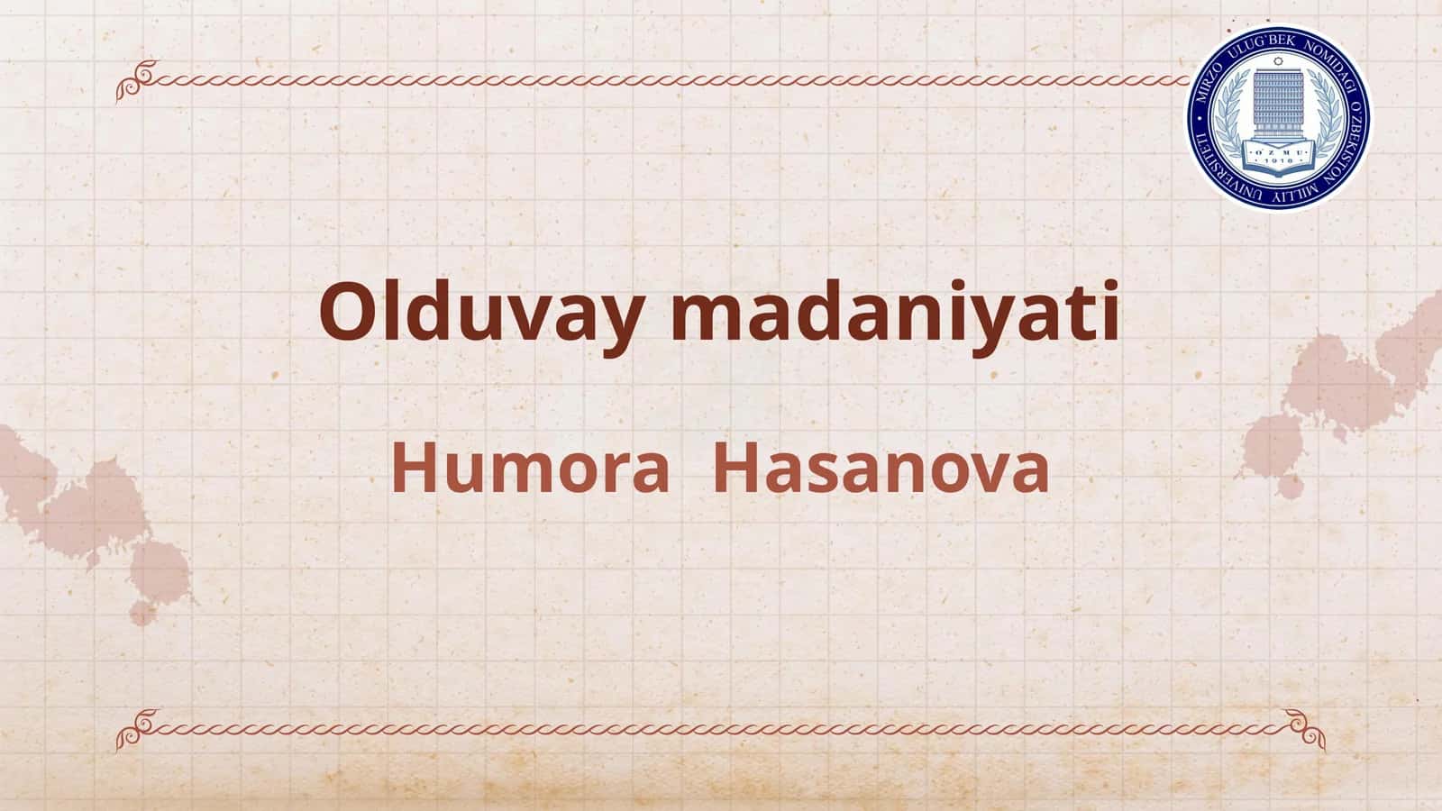 Olduvay madaniyati