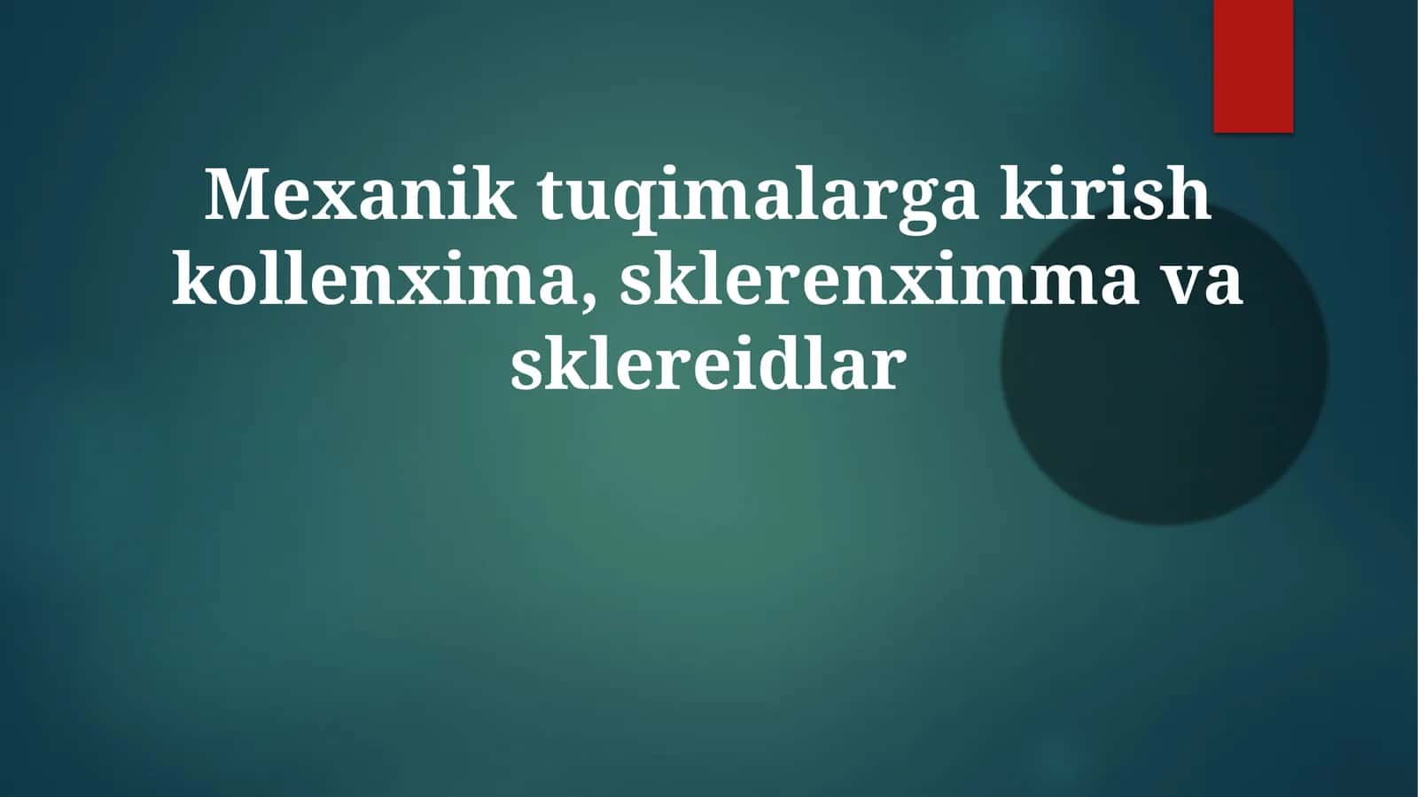 Sklerenxima