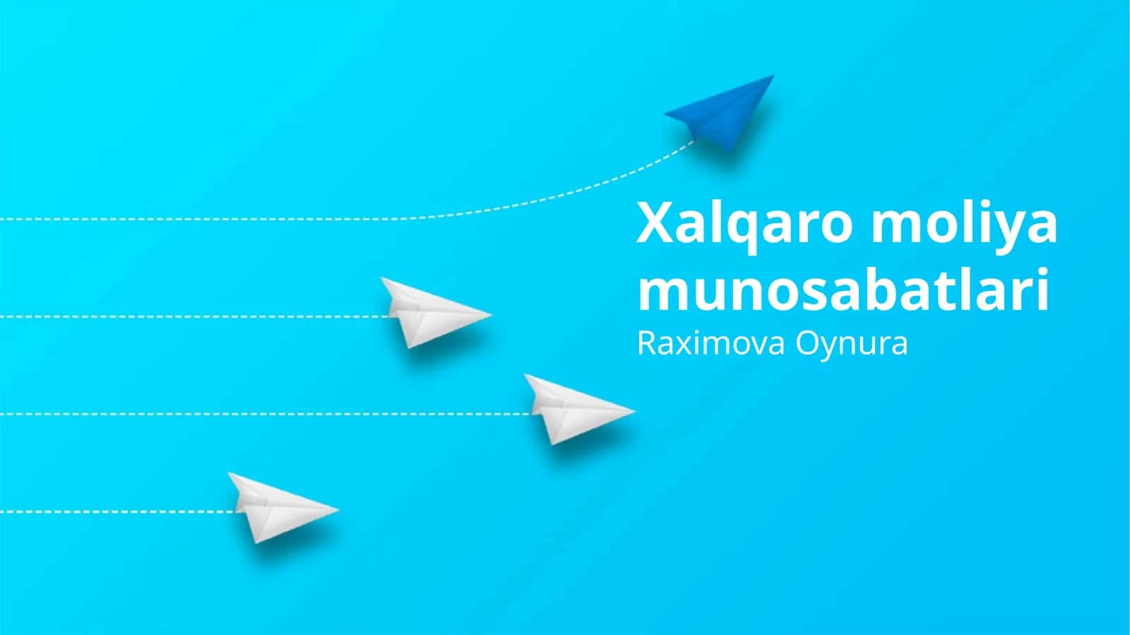 Xalqaro moliya munosabatlari