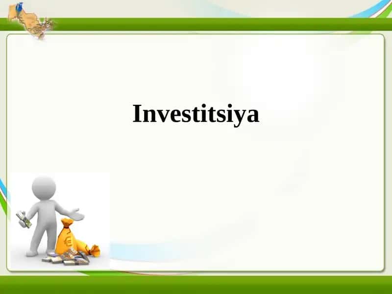 Investitsiya