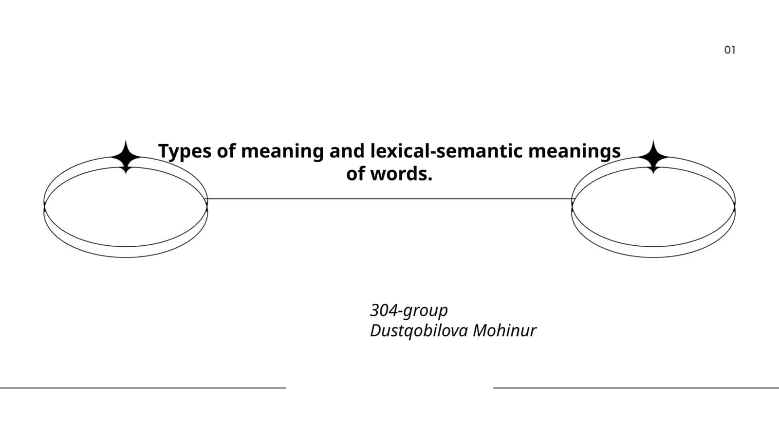 Types of meaning and lexical-semantic meanings of words