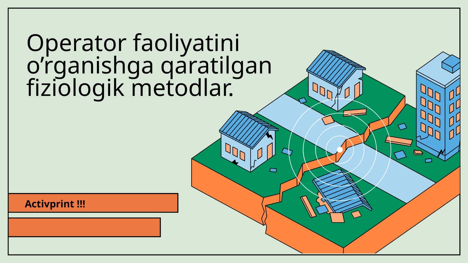 Operator faoliyatini o’rganishga qaratilgan fiziologik metodlar